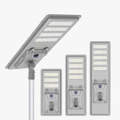 Led 6-9m Integrated Solar Street Light 6000k Courtyard Light With Motion Sensor