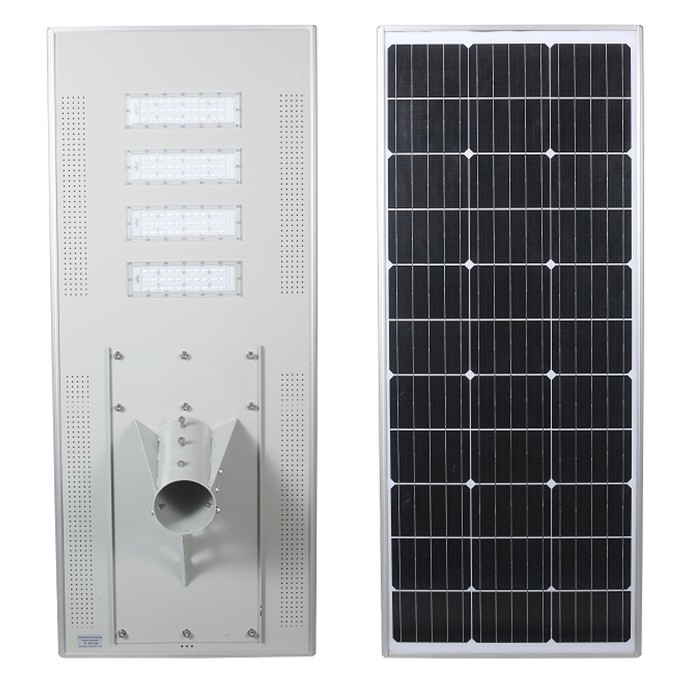 9 - 12m Installation Height Integrated Solar Street Light Featuring 140° Lighting Angle