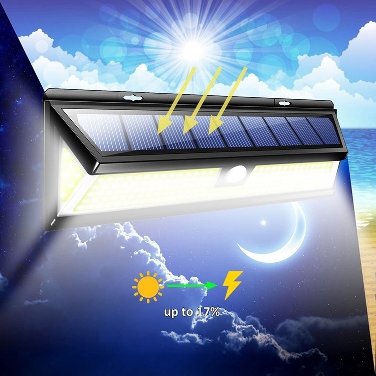 Ip65 Solar Wall Mounted Motion Sensor Light